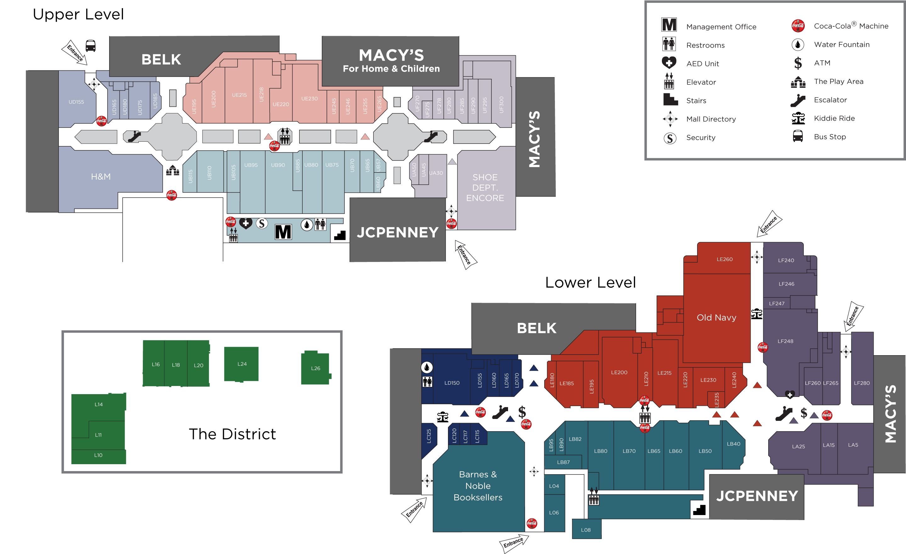Valley View Mall Map